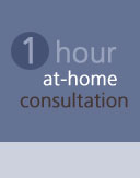Harrison Home Decorating 1-hour at-home consultation